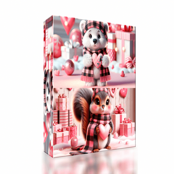 26 Artes em 3D Natal dos Animais