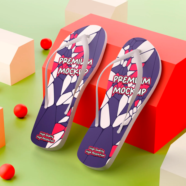 Mockup chinelo
