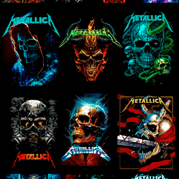 40 Ilustrações do Metallica feitas por IA - Image 7