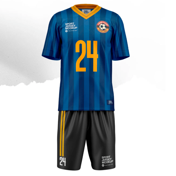 Mockup uniforme masculino time