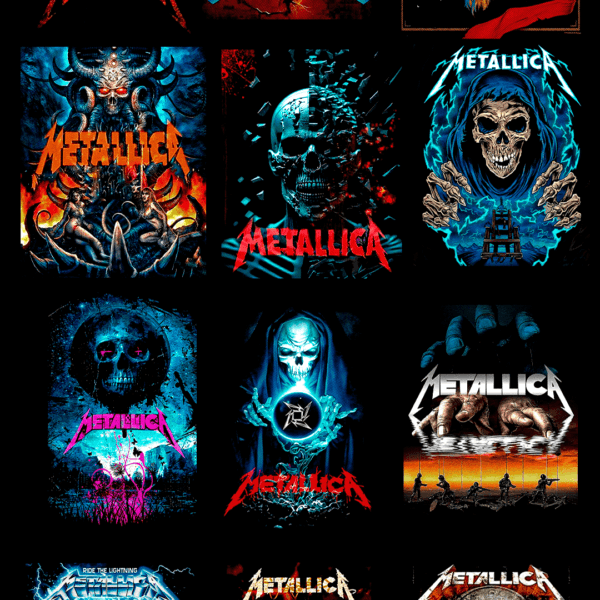 40 Ilustrações do Metallica feitas por IA - Image 6