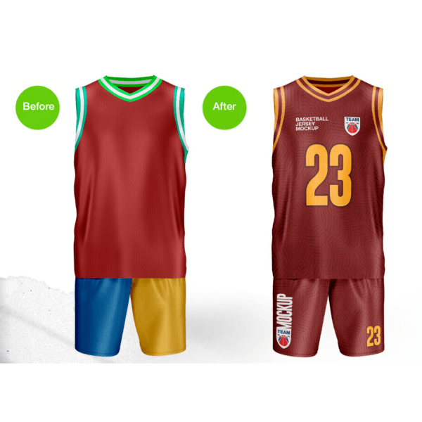 Mockup uniforme baskete - Image 2