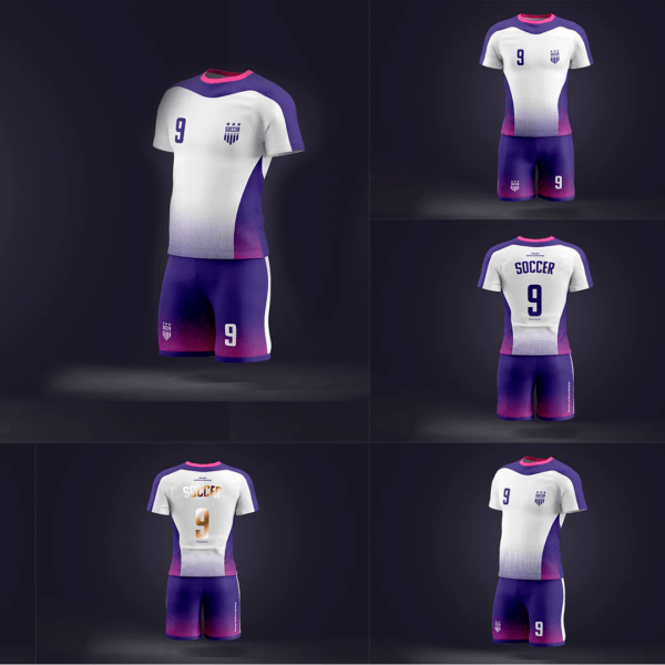 Mockup uniforme feminino time - Image 2