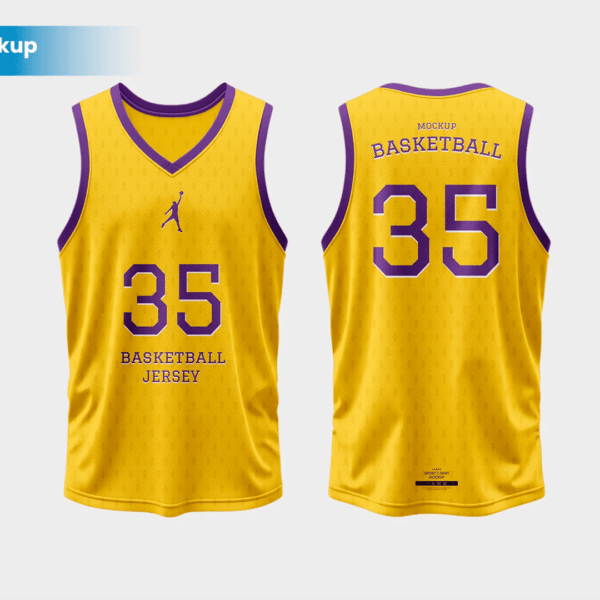 Mockup uniforme baskete - Image 3