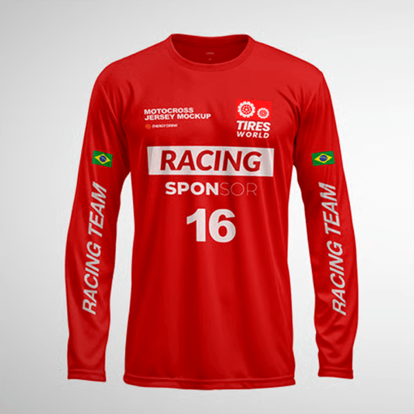 Mockup camiseta motocross - Image 3