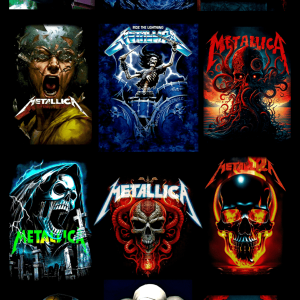 40 Ilustrações do Metallica feitas por IA - Image 5
