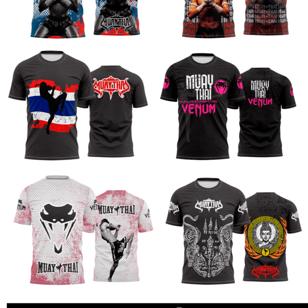 20 Artes editaveis de Muay Thai - Image 6