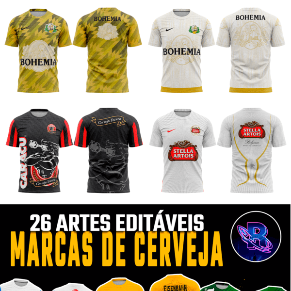 26 Artes editaveis de Marcas de Cerveja - Image 5
