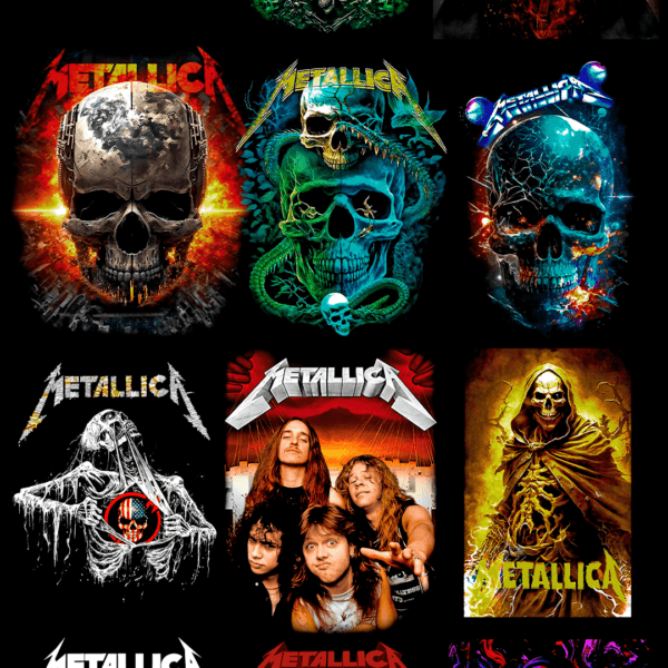 40 Ilustrações do Metallica feitas por IA - Image 3
