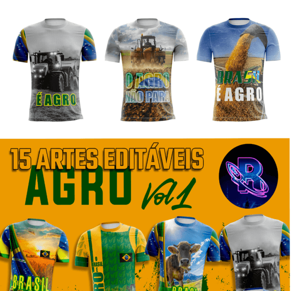 15 artes editáveis Agropecuária Vol 1 - Image 3