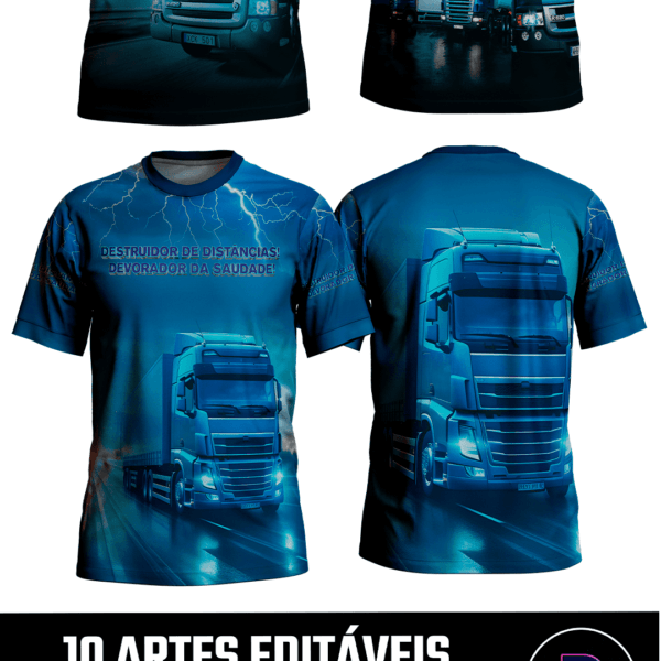 10 Artes editáveis Carga Pesada / Agropecuária - Image 11