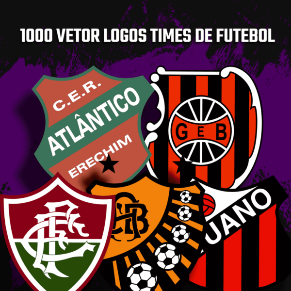1000 Vetores de Logos Times de Futebol - Image 2