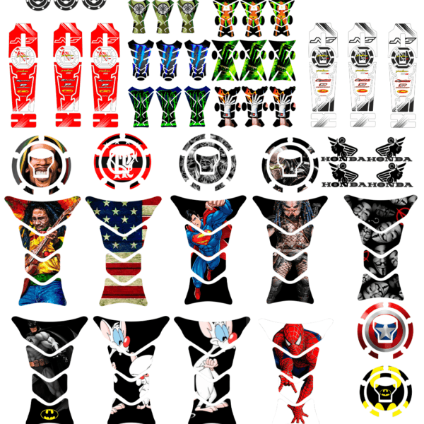 1000 Artes editáveis para adesivar Motos de vários modelos - Image 10
