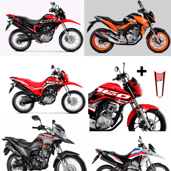 1000 Artes editáveis para adesivar Motos de vários modelos - Image 11