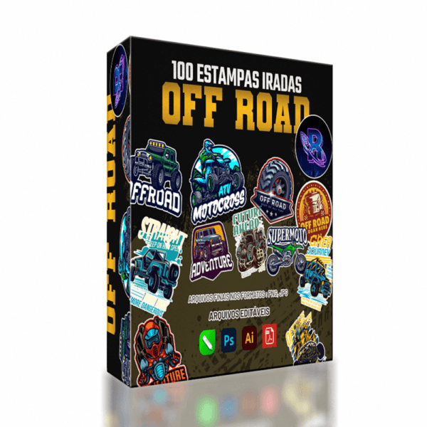 100 artes editáveis Off Road