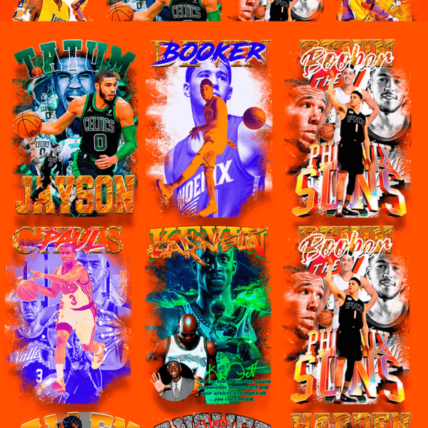 120 artes da NBA e Hip Hop Vol 1 - Image 2