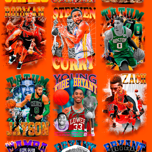 120 artes da NBA e Hip Hop Vol 1 - Image 4