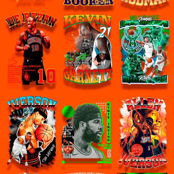 120 artes da NBA e Hip Hop Vol 1 - Image 8