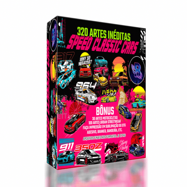 320 artes inéditas - Speed Classic Cars Vol 1