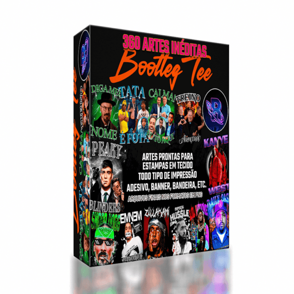 360 artes ineditas estilo Boottleg Lee