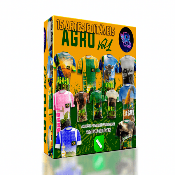 15 artes editáveis Agropecuária Vol 1