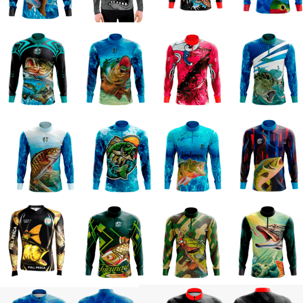 150 Artes editáveis de Pesca - Image 3