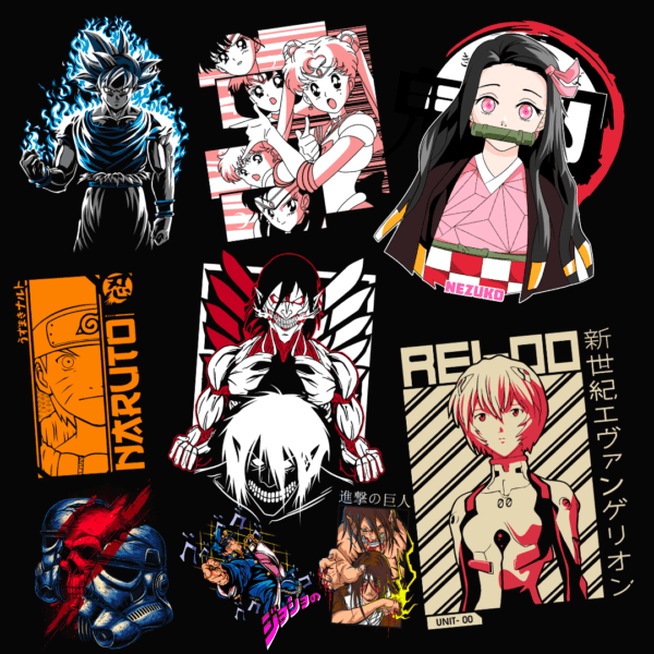 200 artes Animes e Cartoons Vol 2 - Image 2
