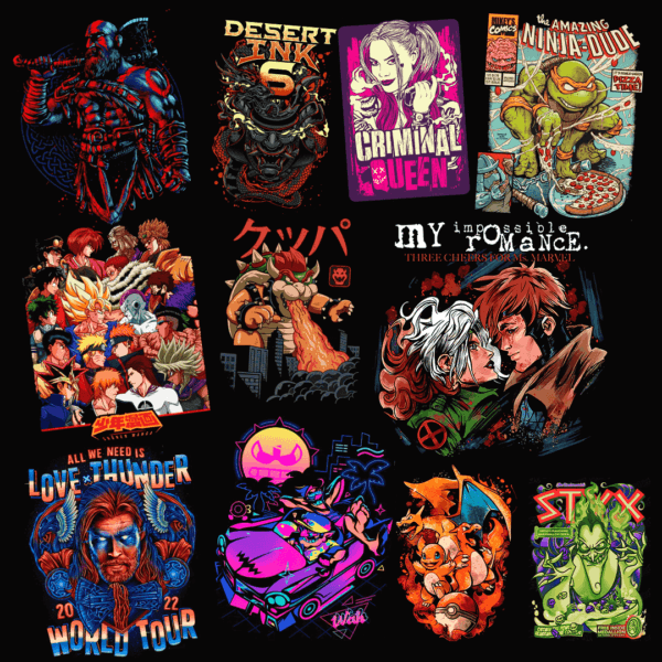 200 artes Animes e Cartoons Vol 2 - Image 6