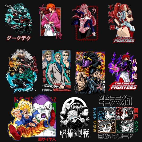 200 artes Animes e Cartoons Vol 2 - Image 7