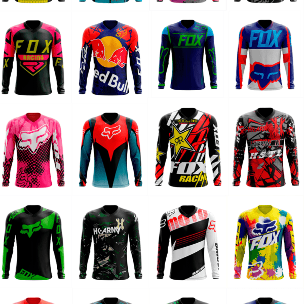 240 artes editáveis para estampa Motocross - Image 4