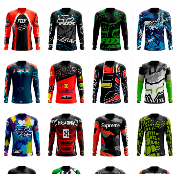 240 artes editáveis para estampa Motocross - Image 3
