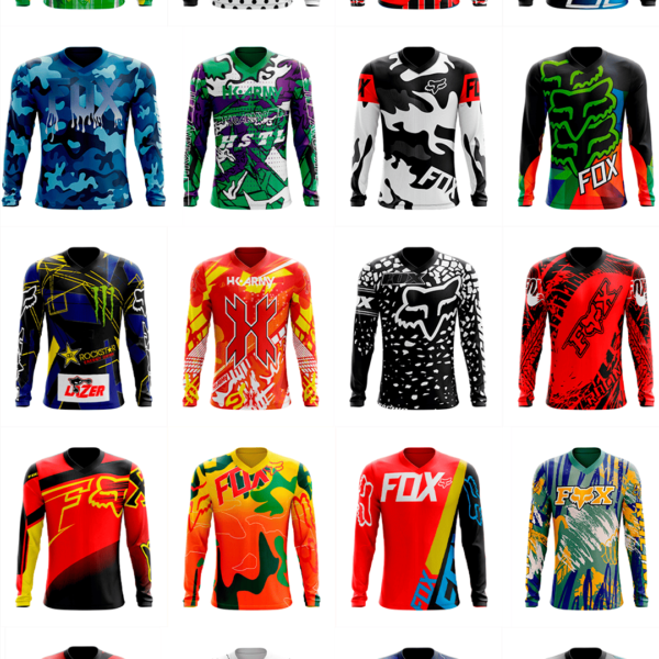 240 artes editáveis para estampa Motocross - Image 2