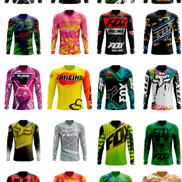 240 artes editáveis para estampa Motocross - Image 9