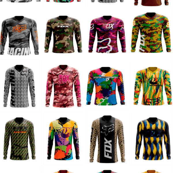 240 artes editáveis para estampa Motocross - Image 7