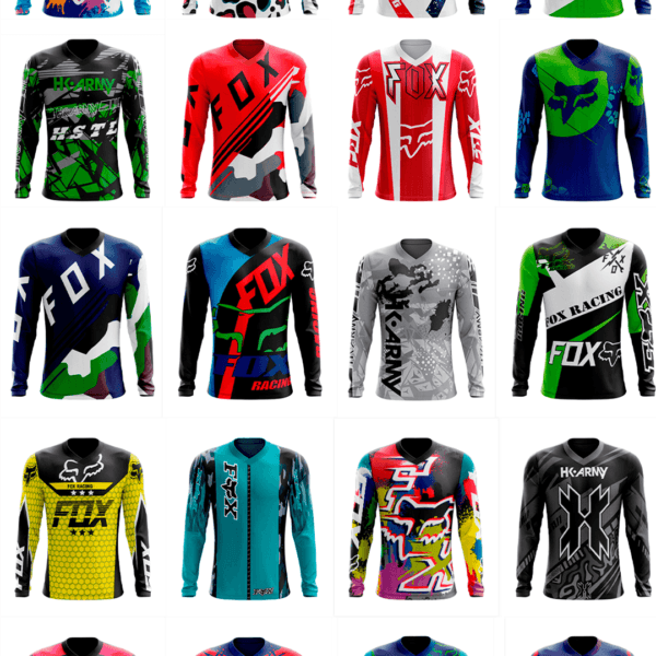 240 artes editáveis para estampa Motocross - Image 5