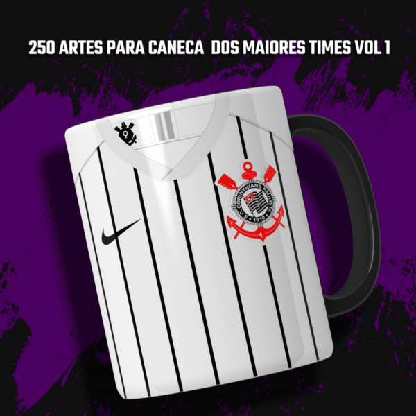 250 artes para caneca dos maiores times Vol 1 - Image 2