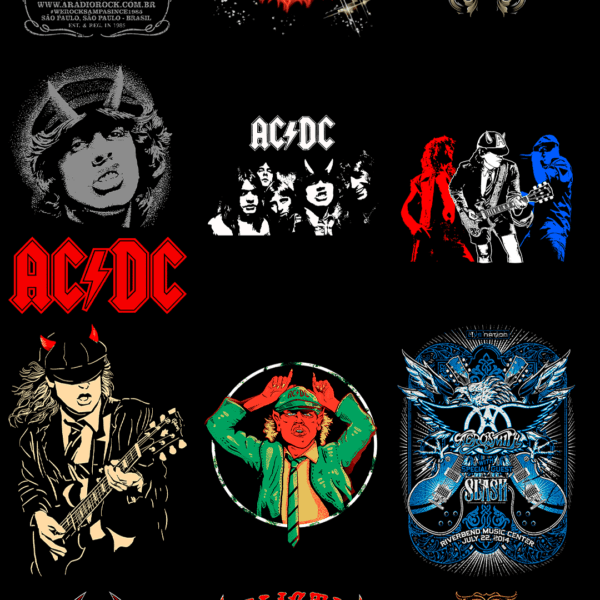 270 artes editáveis Rock & Metal Vol 1 - Image 11