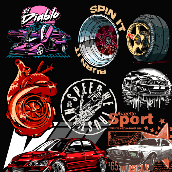 320 artes inéditas - Speed Classic Cars Vol 1 - Image 2