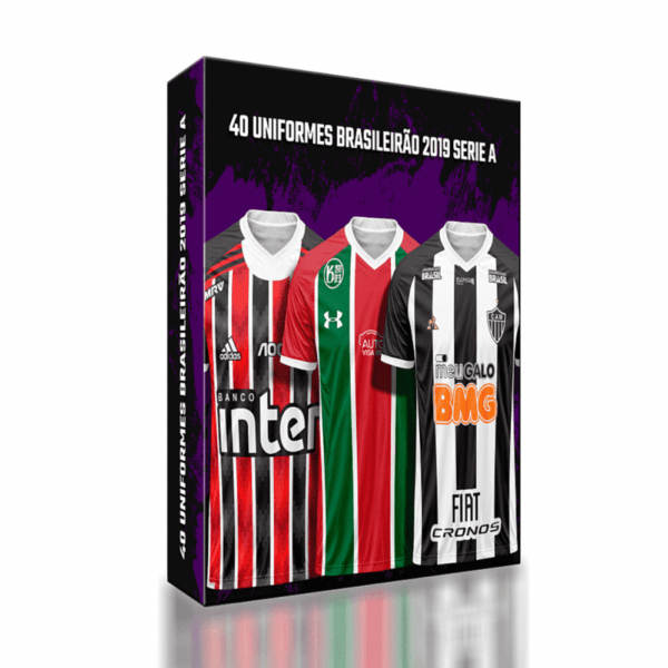 40 Uniformes editáveis Brasileirão 2019 serie A