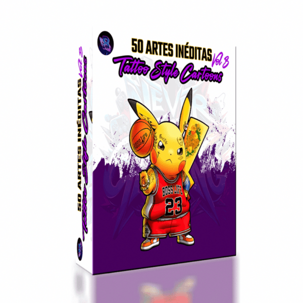 50 Artes Tattoo Style Cartoons Vol 4