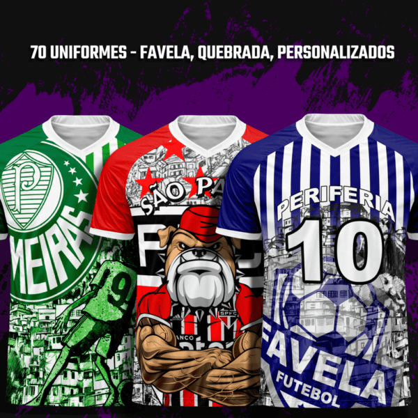 70 Uniformes editáveis - Favela, Quebrada, Personalizados - Image 2