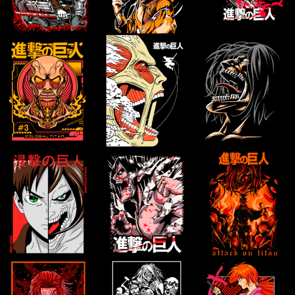 800 artes Animes e Cartoons Vol 1 - Image 6