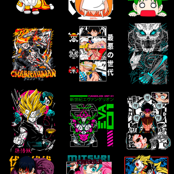 800 artes Animes e Cartoons Vol 1 - Image 9