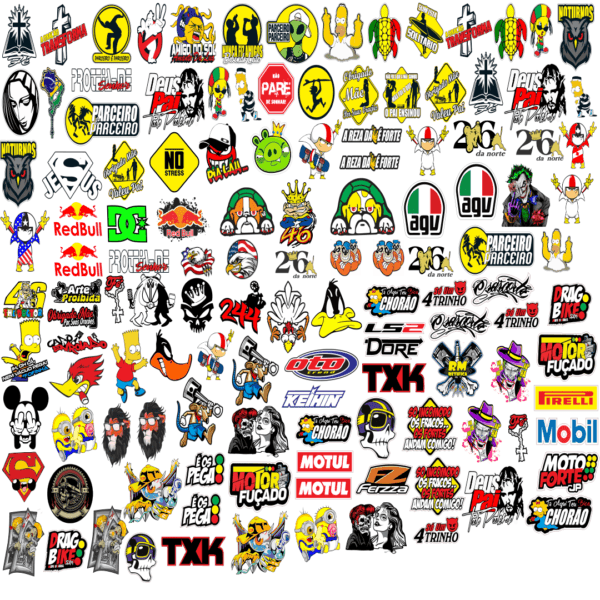 6000 artes para Stickers e cartelas de adesivos - Image 4