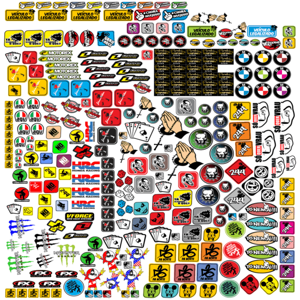 6000 artes para Stickers e cartelas de adesivos - Image 5