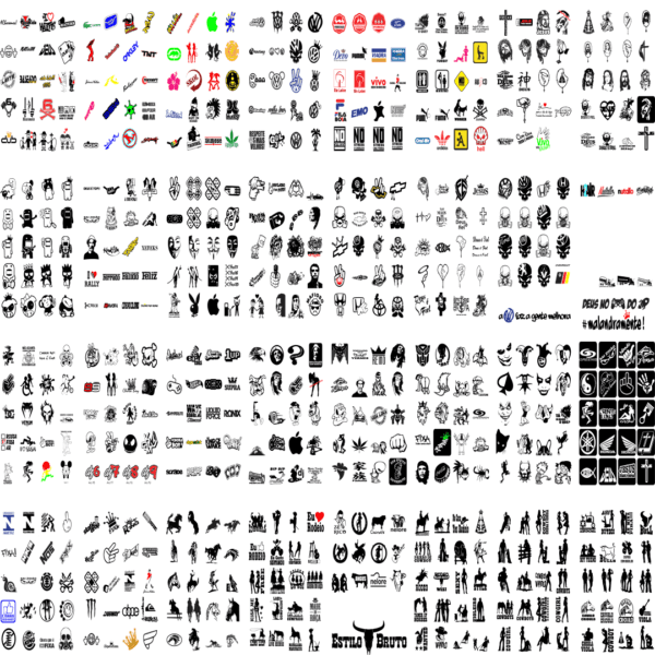 6000 artes para Stickers e cartelas de adesivos - Image 7