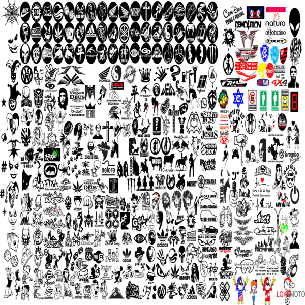 6000 artes para Stickers e cartelas de adesivos - Image 8