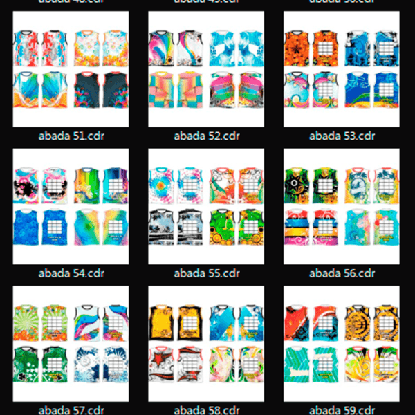 Pack 500 artes editáveis para Abadá - Image 4
