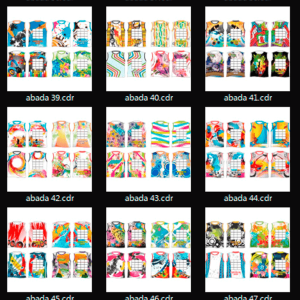 Pack 500 artes editáveis para Abadá - Image 7