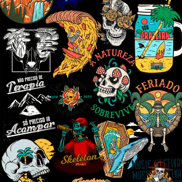 1000 artes com temas de Aventura, Camping, Off Road e muito mais. - Image 9